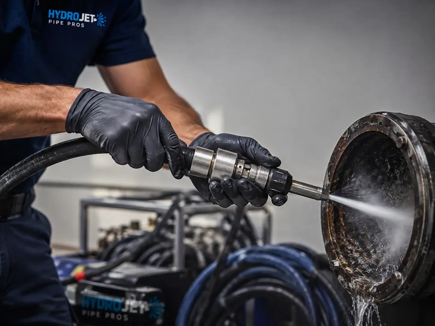 Hydro Jet Pipe Descaling in Sanford, TX